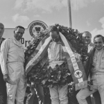 Chris Amon GP Allemagne Podium 1967 Eric Della Faille- Chris Amon