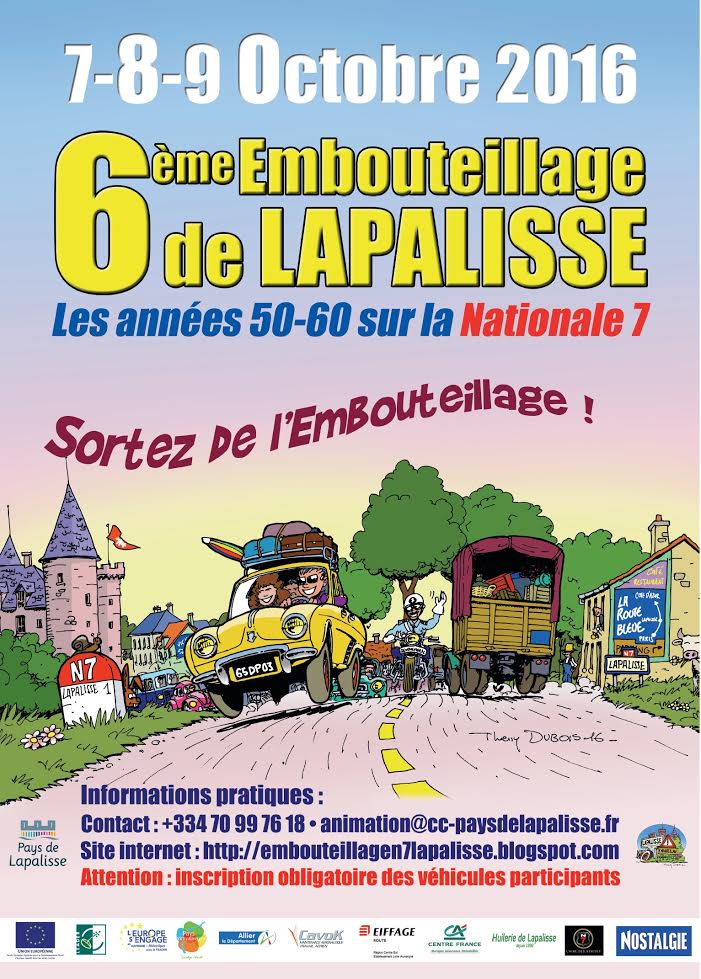 La N7 en Fête à l&rsquo;Embouteillage de Lapalisse 2016
