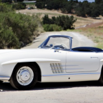 Gooding Co à Pebble Beach Mercedes Benz 300 SL Roadster- Gooding and Co à Pebble Beach