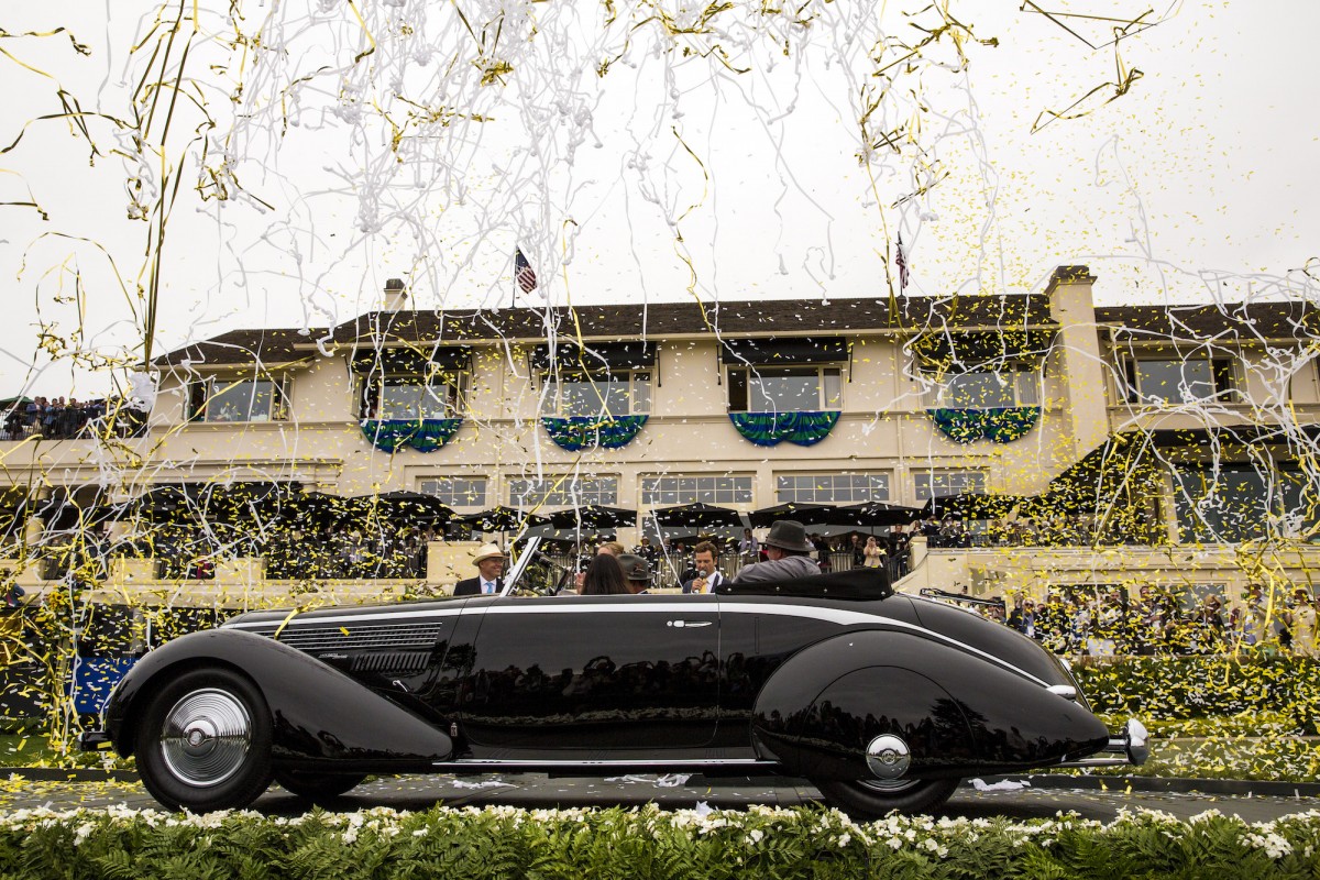 Une Lancia Astura remporte le Best of Show de Pebble Beach 2016