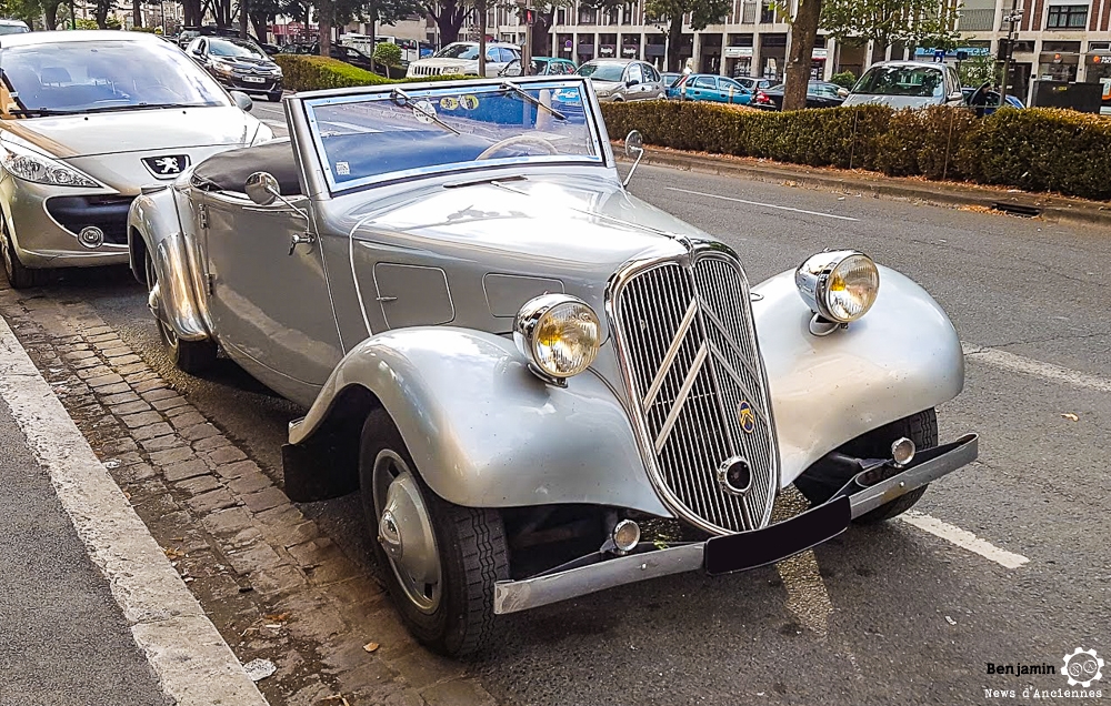 Sur l&rsquo;Avenue, la Traction Cabriolet arrive à l&rsquo;Hotel