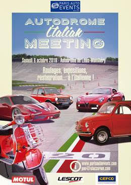 L&rsquo;Autrodrome Italian Meeting, la Dolce Vita sur l&rsquo;Anneau