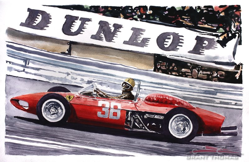 Grant Thomas, de l&rsquo;Automotive Art avec beaucoup de Ferrari
