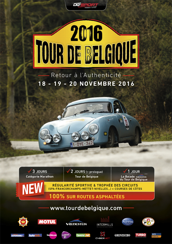 Le Tour de Belgique 2016, des Circuits, des Cotes et des Spéciales !