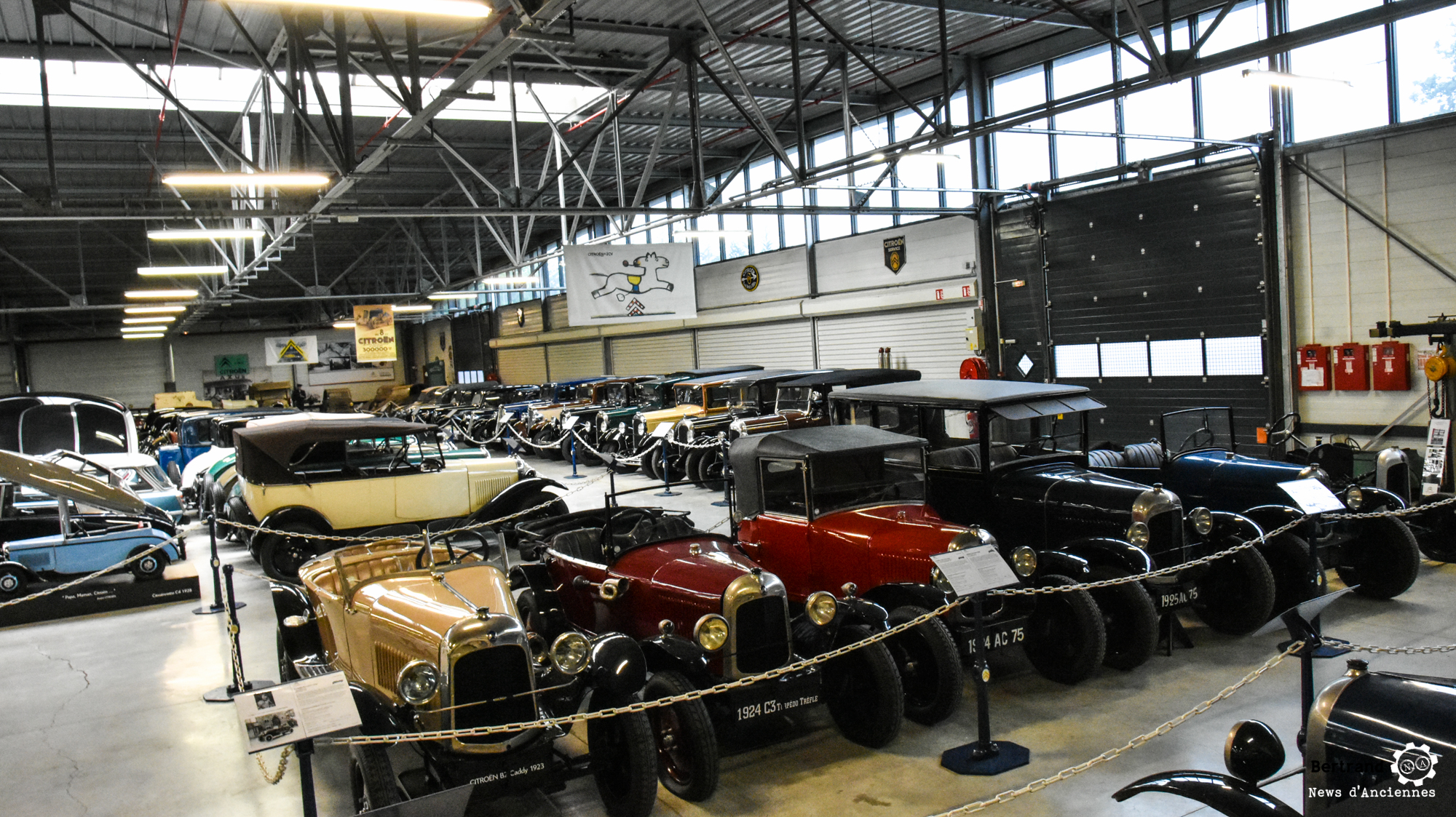 Visite du Conservatoire Citroën : le Chevron en Avant