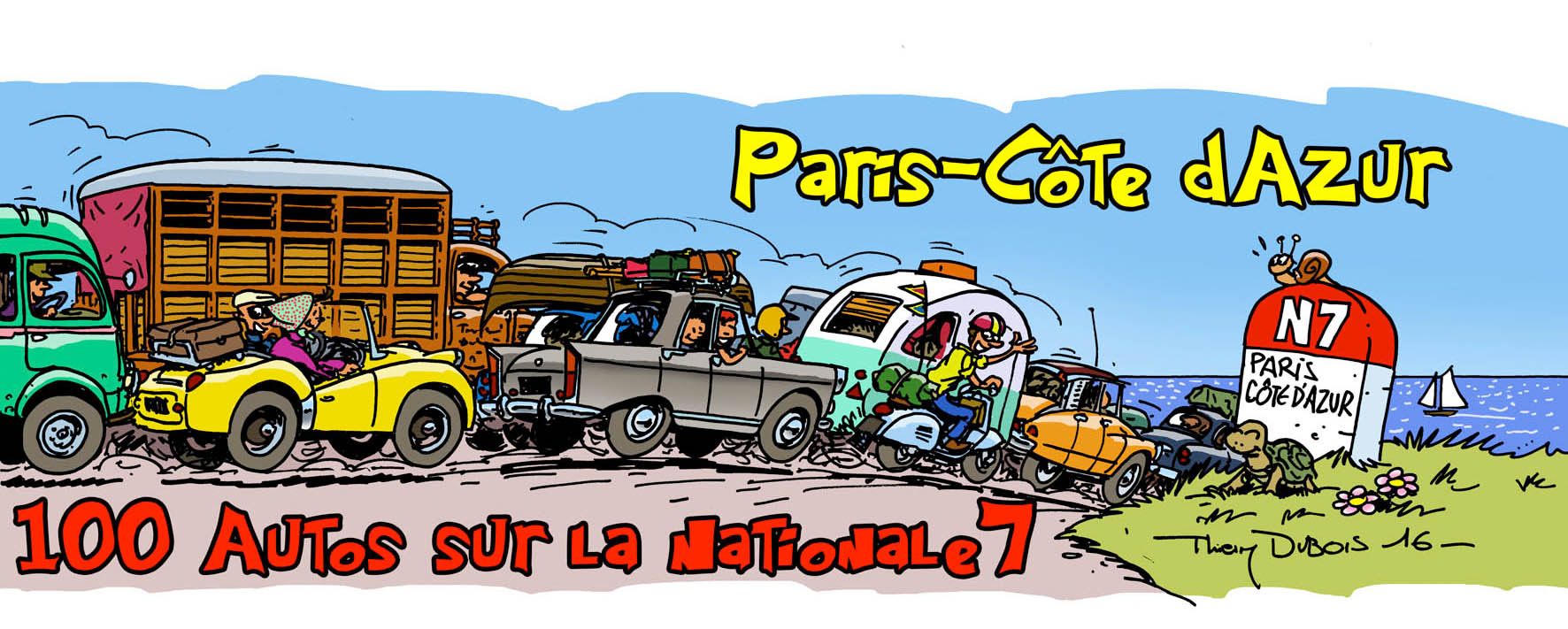100 autos sur la N7, les inscriptions bientôt ouvertes