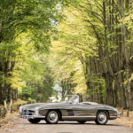 Bonhams à Londres Bond Street Mercedes 300 SL Roadster- Bonhams à Londres