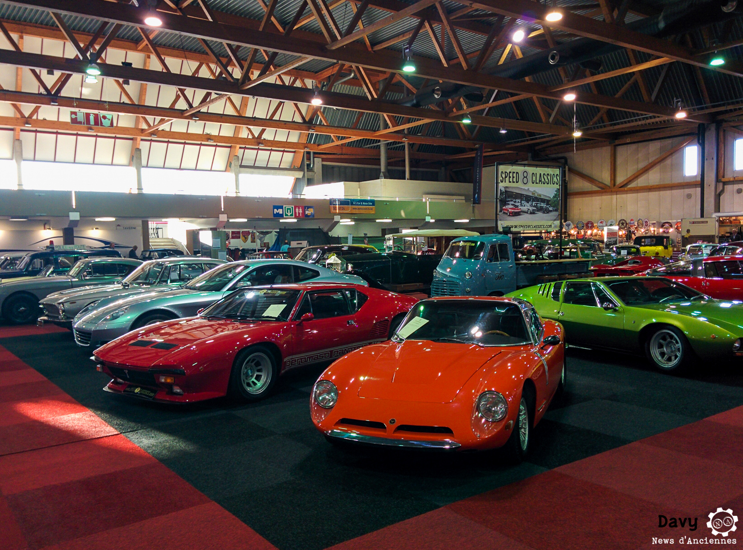L&rsquo;Interclassics Bruxelles rassemblait de superbes autos et motos