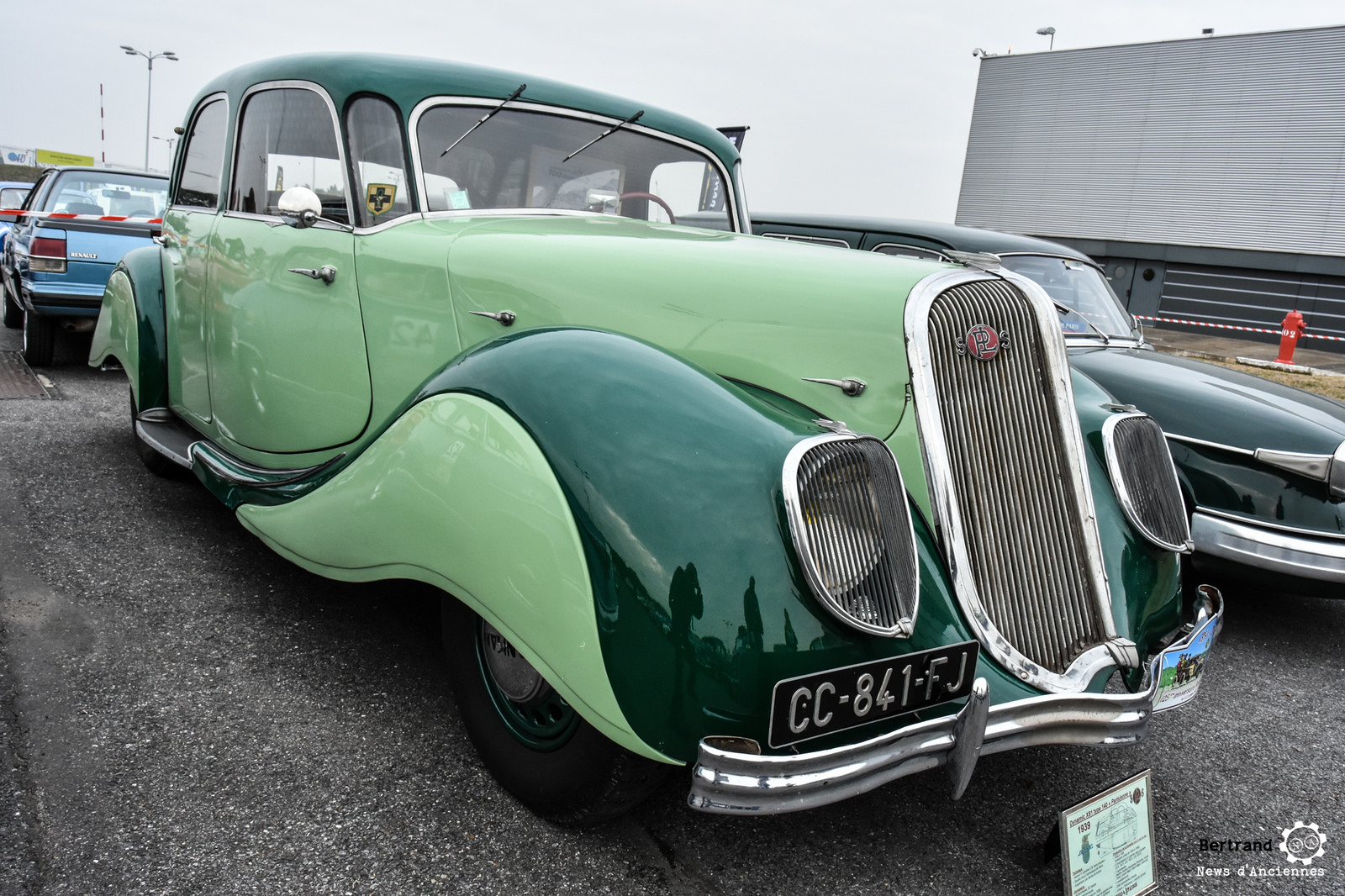 La Panhard Dynamic, Aérodynamique et Décalée