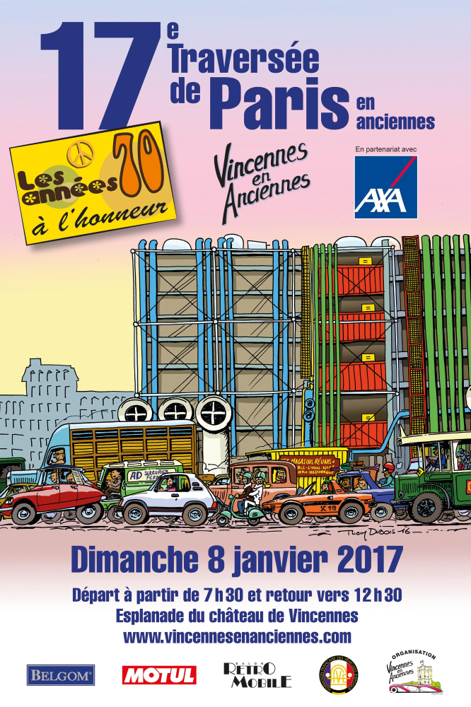 Rendez-Vous le 8 Janvier pour la Traversée de Paris 2017