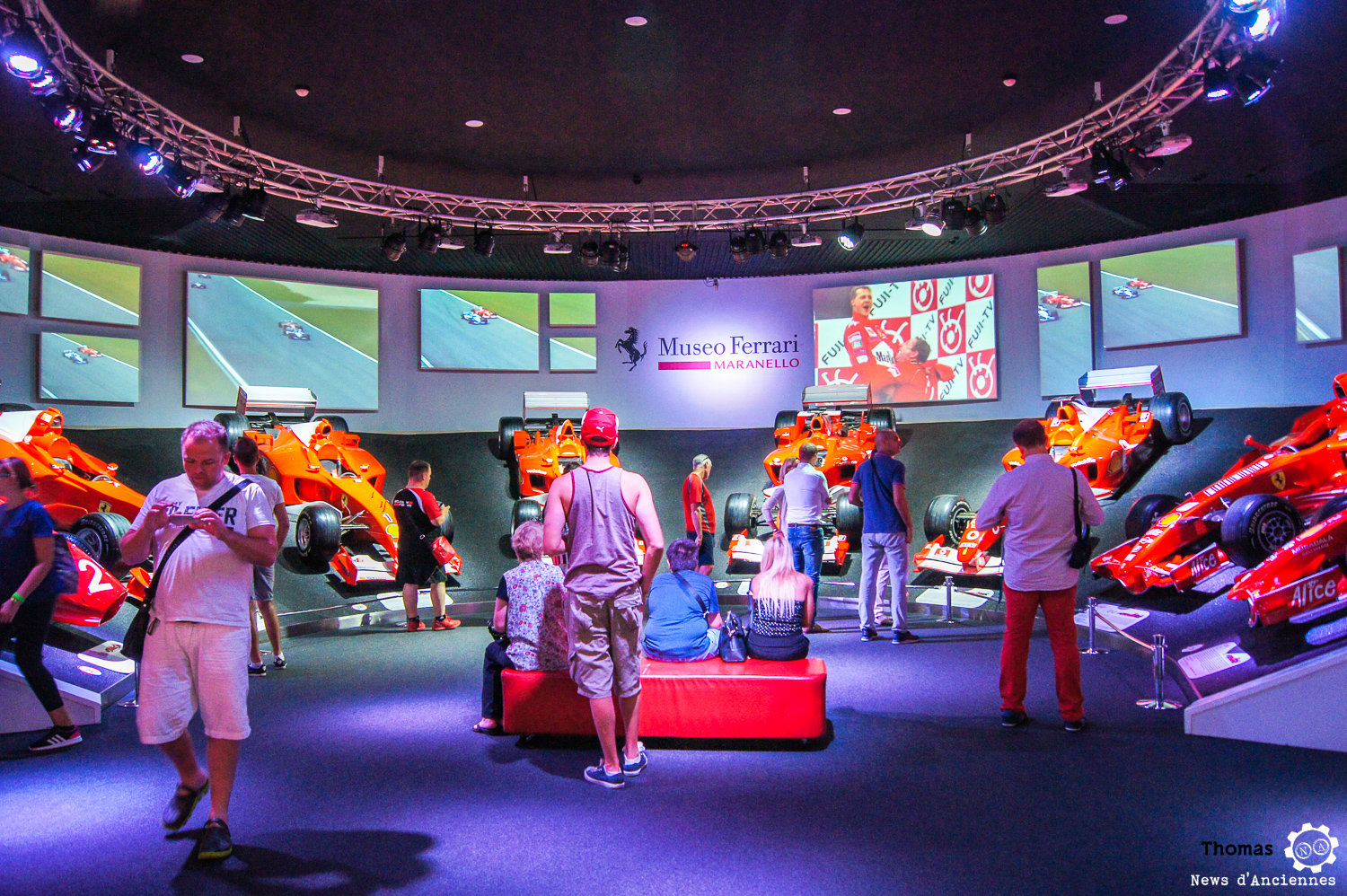 A la visite du Museo Ferrari