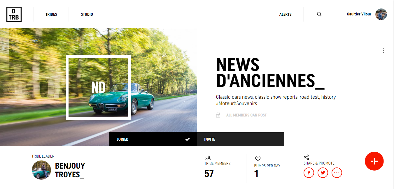 Drive Tribe : Caisse que c&rsquo;est ?