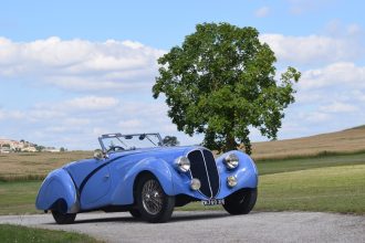 29 1936 Delahaye 135 châssis court compétition cabriolet Figoni Falaschi ©Artcurial-