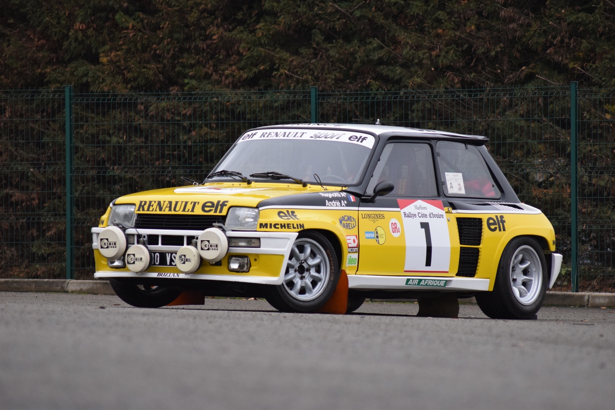 95 1982 Renault 5 Turbo Groupe 4 ©Artcurial