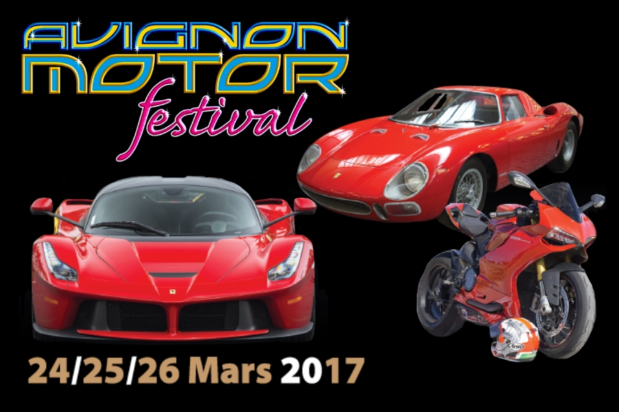 L&rsquo;Avignon Motor Festival 2017, Ferrari, Ancêtres et Belles Peugeot