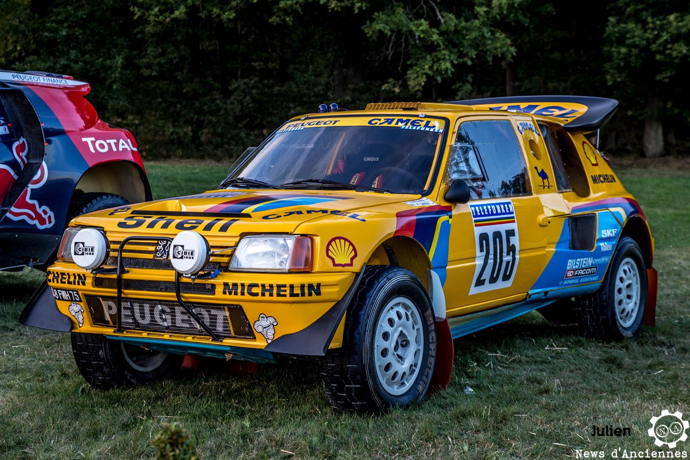 La Peugeot 205 T16 Grand Raid, Recyclage Gagnant