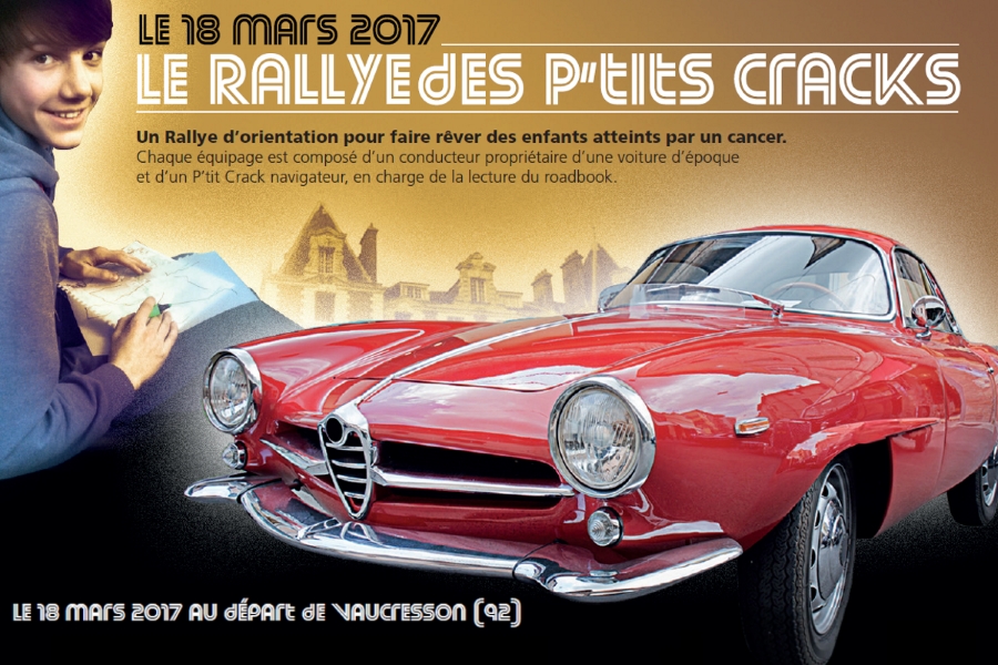 Le Rallye des Pt&rsquo;its Cracks Réunira Enfants Malades et Passionnés