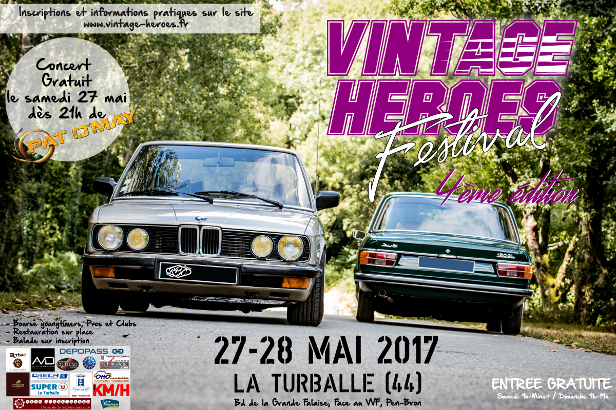 Très Gros Programme pour Vintage Heroes 2017