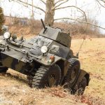 Bonhams à Amelia Island Daimler Ferret Scout Car-
