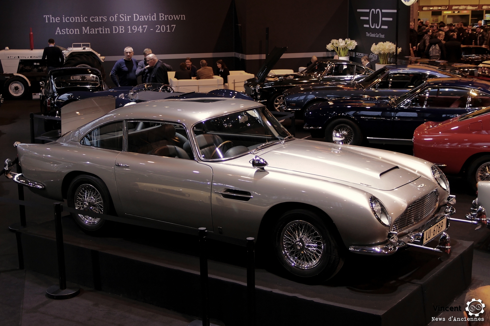 Anniversaires, restauration et autres merveilles chez les constructeurs étrangers à Rétromobile 2017