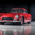 RM Sothebys à Amelia Island Mercedes Benz 300 SL Gullwing Red-