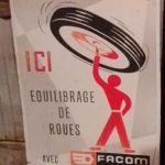 Vente Perigord Enchères Plaque Emaillée Facom-