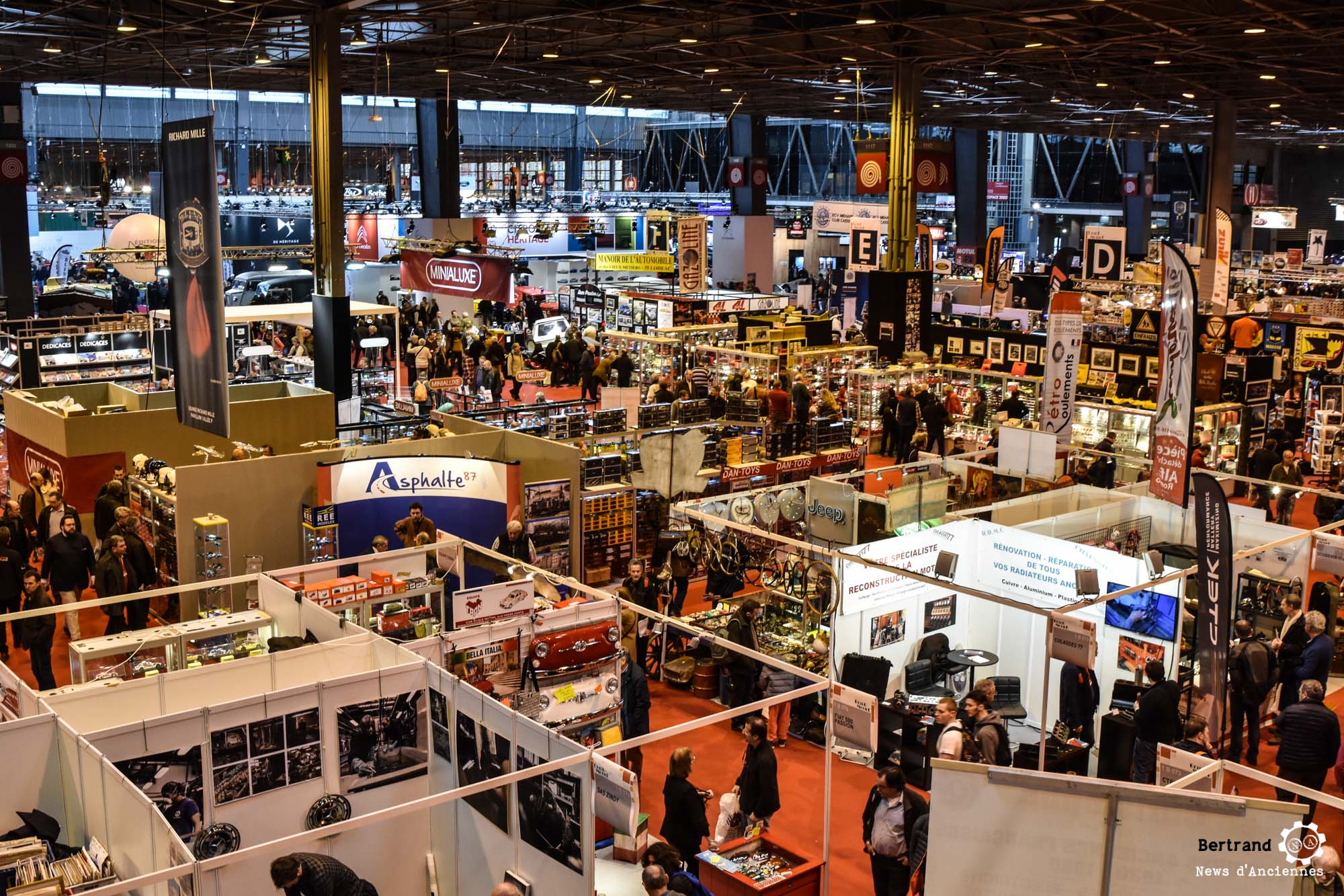 Retromobile 2017, les pros de la pièce, et les artisans encore présents
