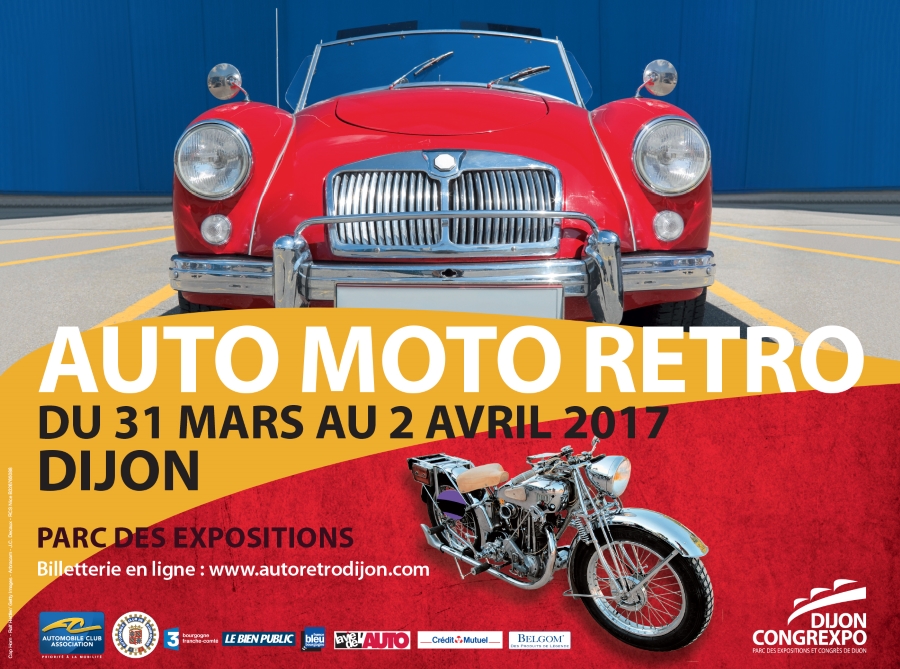 Auto Moto Retro Dijon 2017, un point sur les expos et des places à gagner !