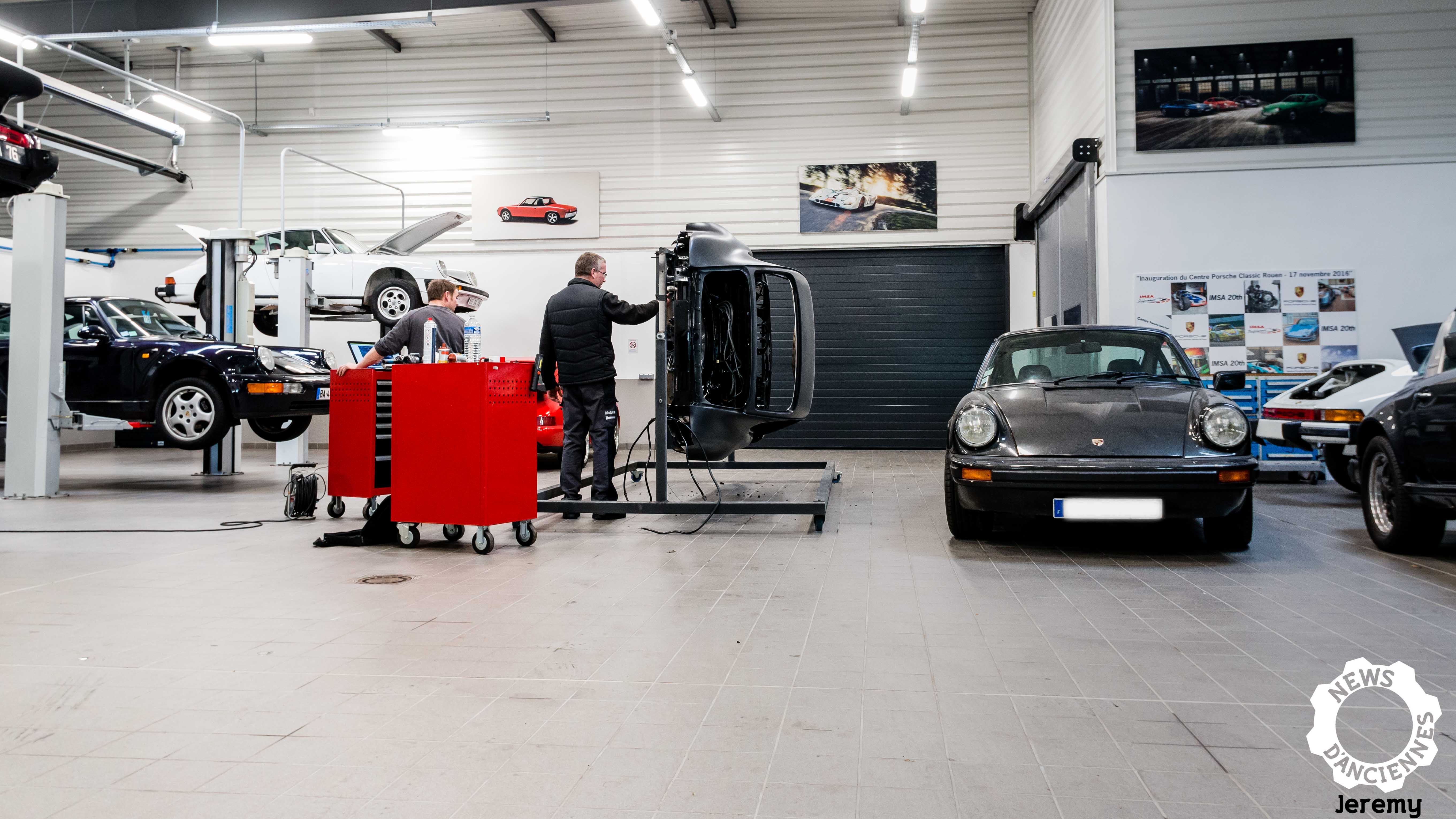 Une 911 Clubsport en restauration, première étape