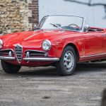 Leclère à Avignon Alfa Romeo Giulietta Spider- Leclère à l'Avignon Motor Festival 2017