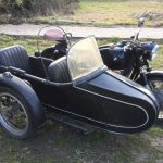 Leclère à Avignon BMW R60 Side Car-