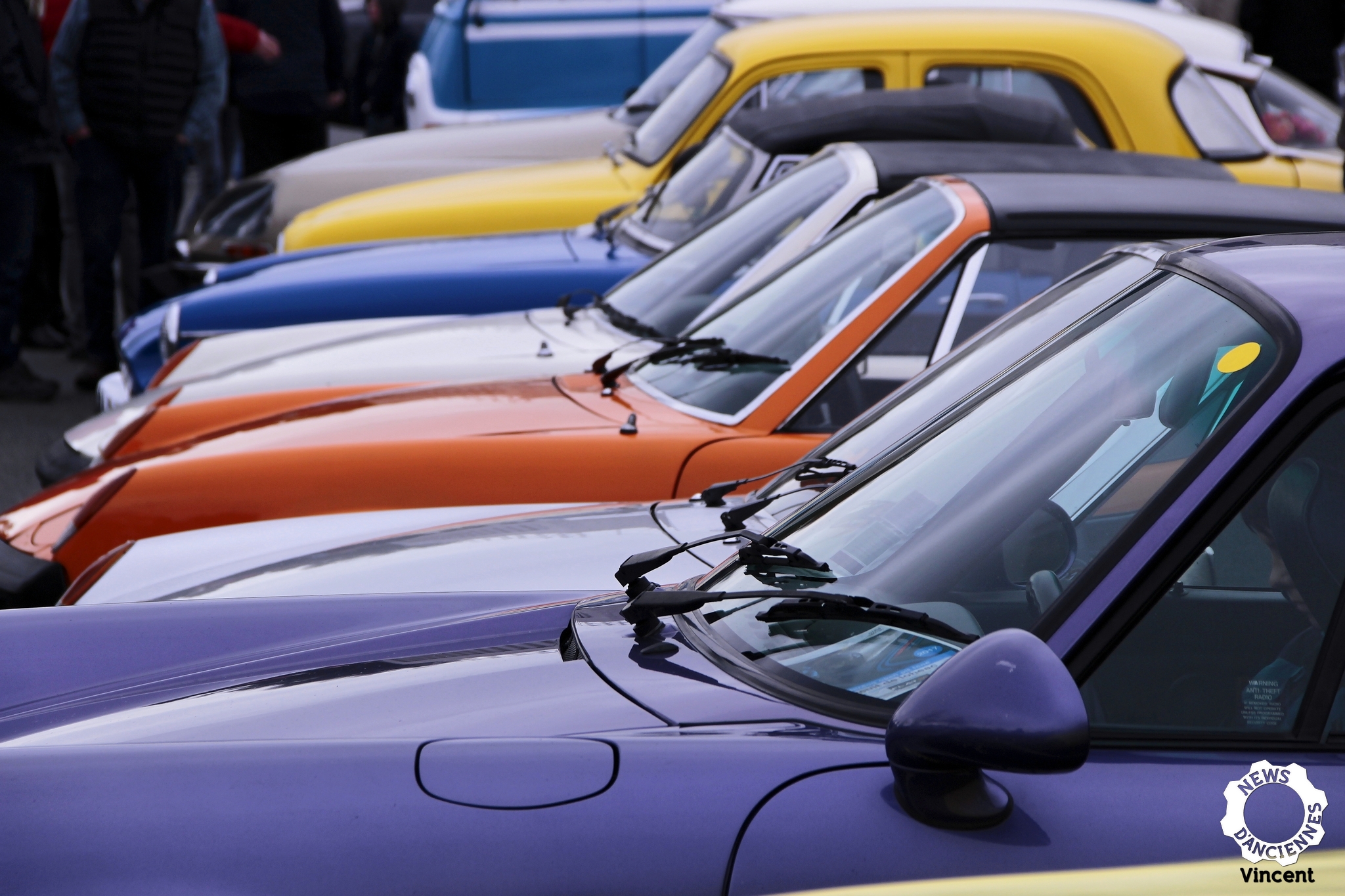 Les Porsche étaient de sortie au rendez-vous mensuel de Vannes