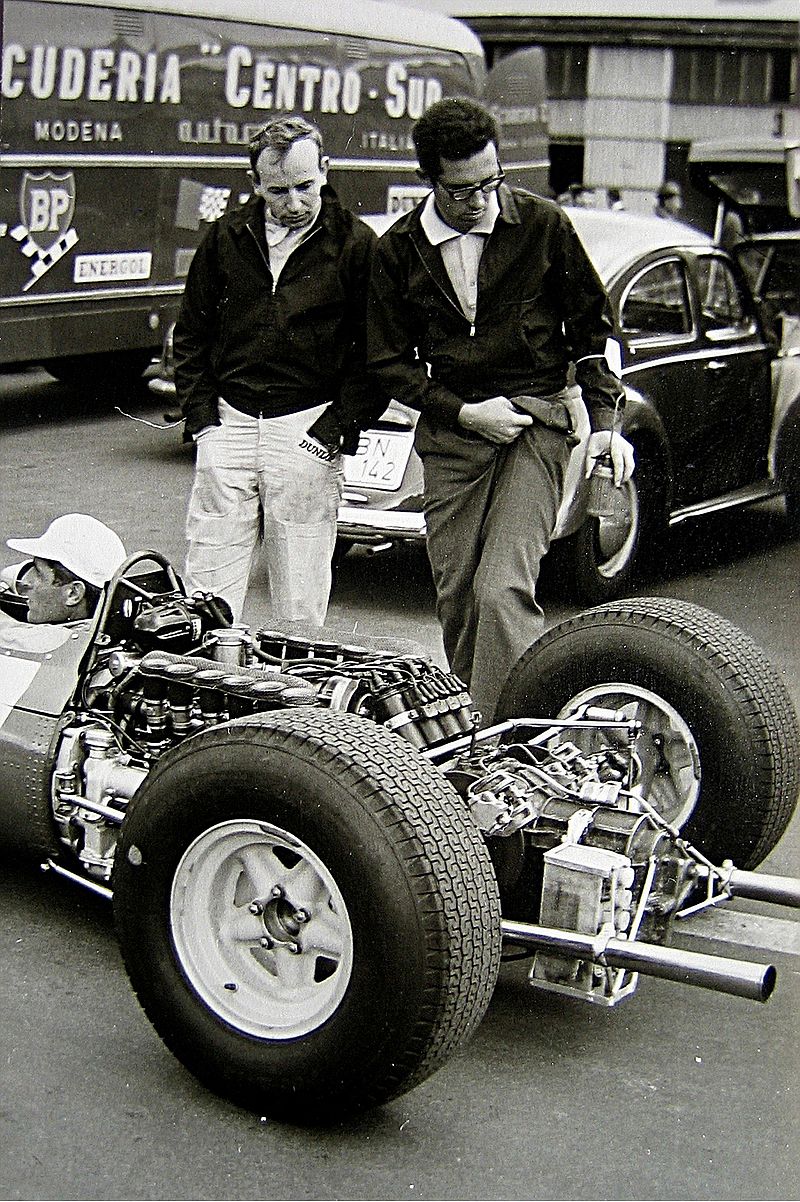 Surtees et Mauro Forghieri 1965