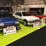 Club 205 GTI en Bleu blanc rouge- Auto-Moto Rétro Dijon 2017