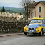 2cv citroen la france en 2 cv charolles-