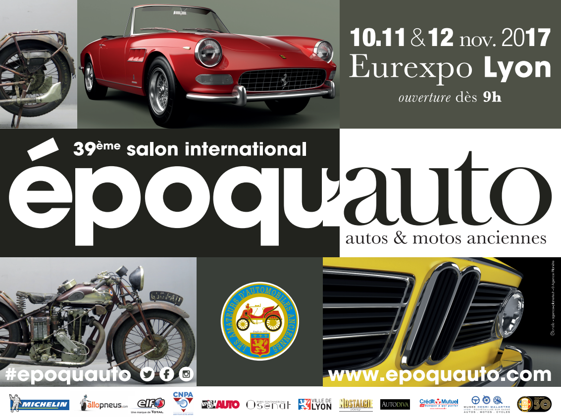 Epoqu&rsquo;Auto 2017 s&rsquo;annonce et ça va (encore) être grandiose