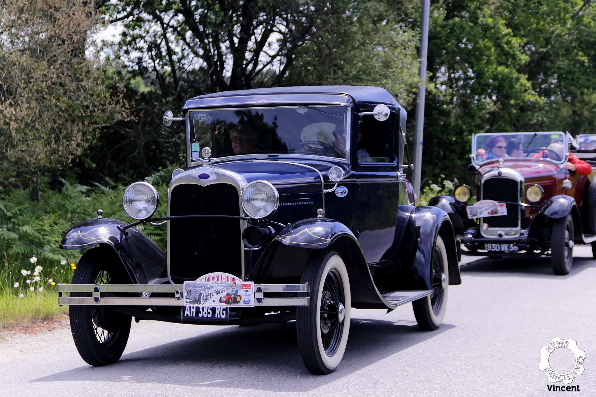 Des sourires et des anciennes au Rallye Saint Germain 2017