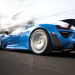 RM Sothebys à la Villa Erba Porsche 918-