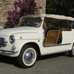 122 1958 Fiat 600 Jolly par Ghia- Artcurial à Monaco