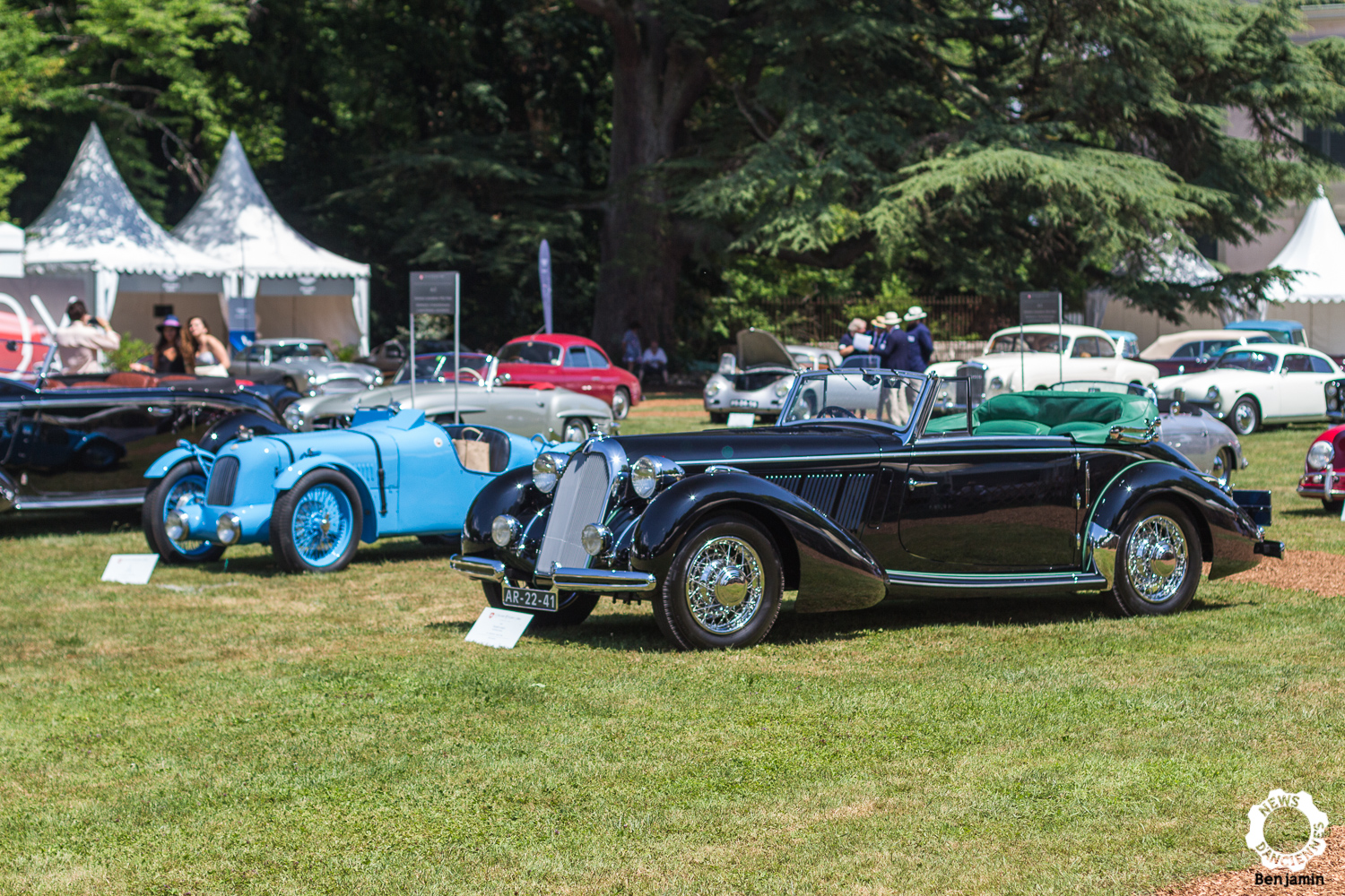 Superbes carrosseries au Concours d’Élégance Suisse 2017