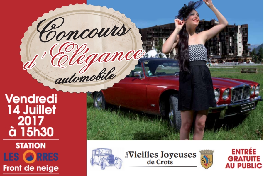 Balades et Concours d&rsquo;Elegance entre les Orres et Crots