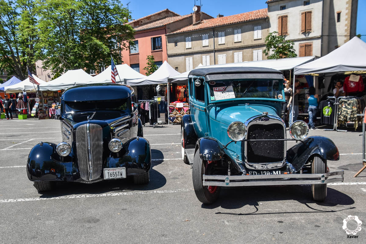 Les américaines bien en vue au Rock and Cars 2017