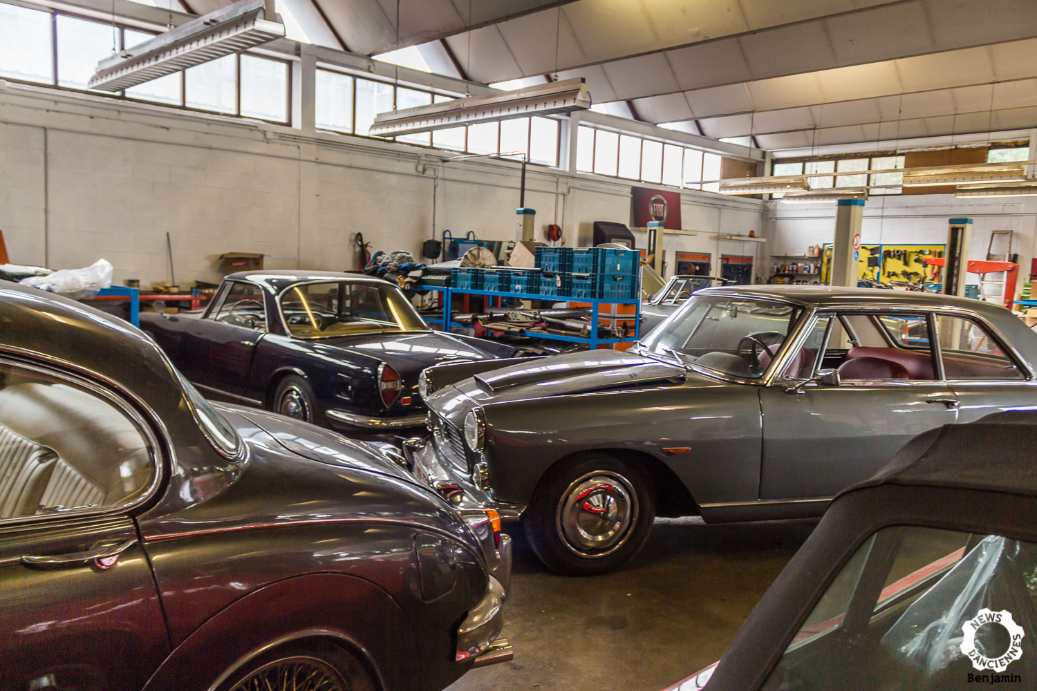 Le paradis belge des Lancia : à la visite de l&rsquo;atelier d&rsquo;Epoca Ricambi