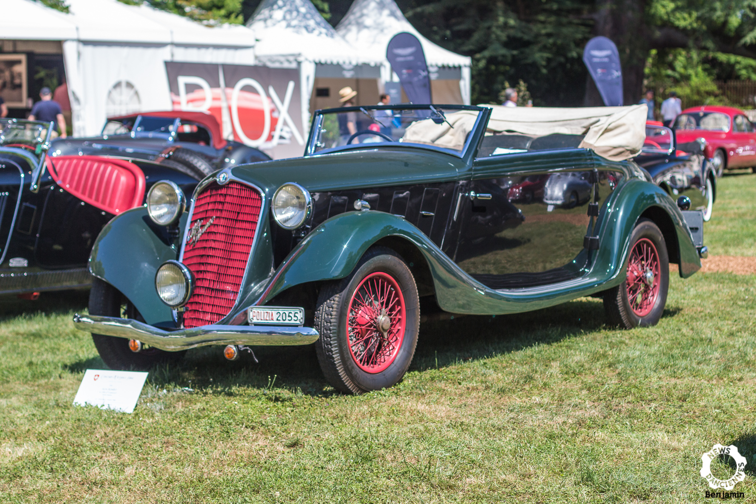 Cette Alfa Romeo 6C fut la voiture de… Mussolini !