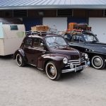 Aronde et 4cv caravane- Concours d’Élégance de la Baule