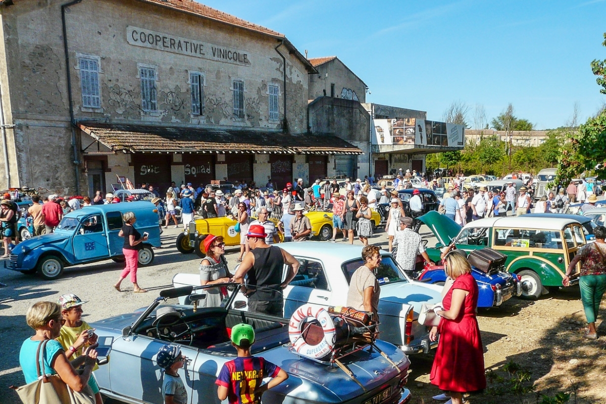 Au milieu des anciennes du Bouchon de Tourves 2017