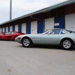 Ferrari sortant des Box 3- Concours d’Élégance de la Baule