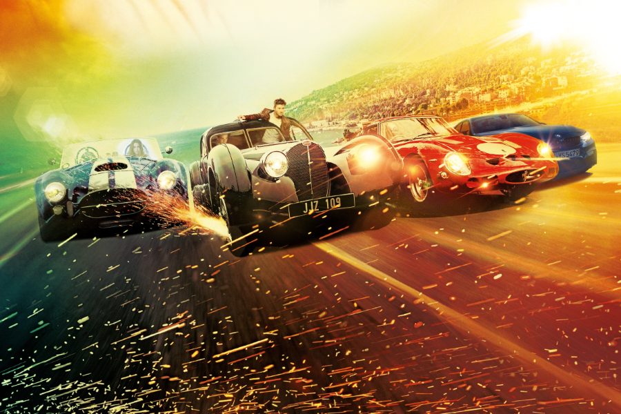 On a vu Overdrive, avec Scott Eastwood et… une Bugatti Atlantic !