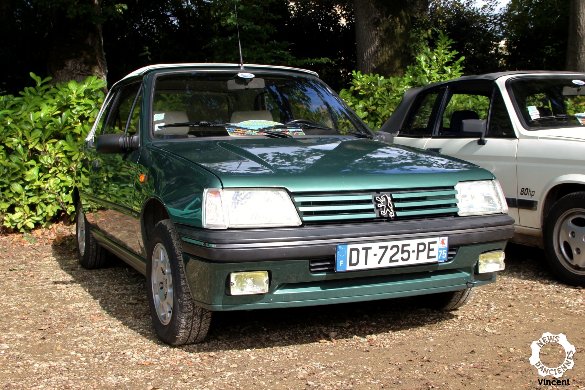 Peugeot 205 cabriolet Roland Garros – Hennebont