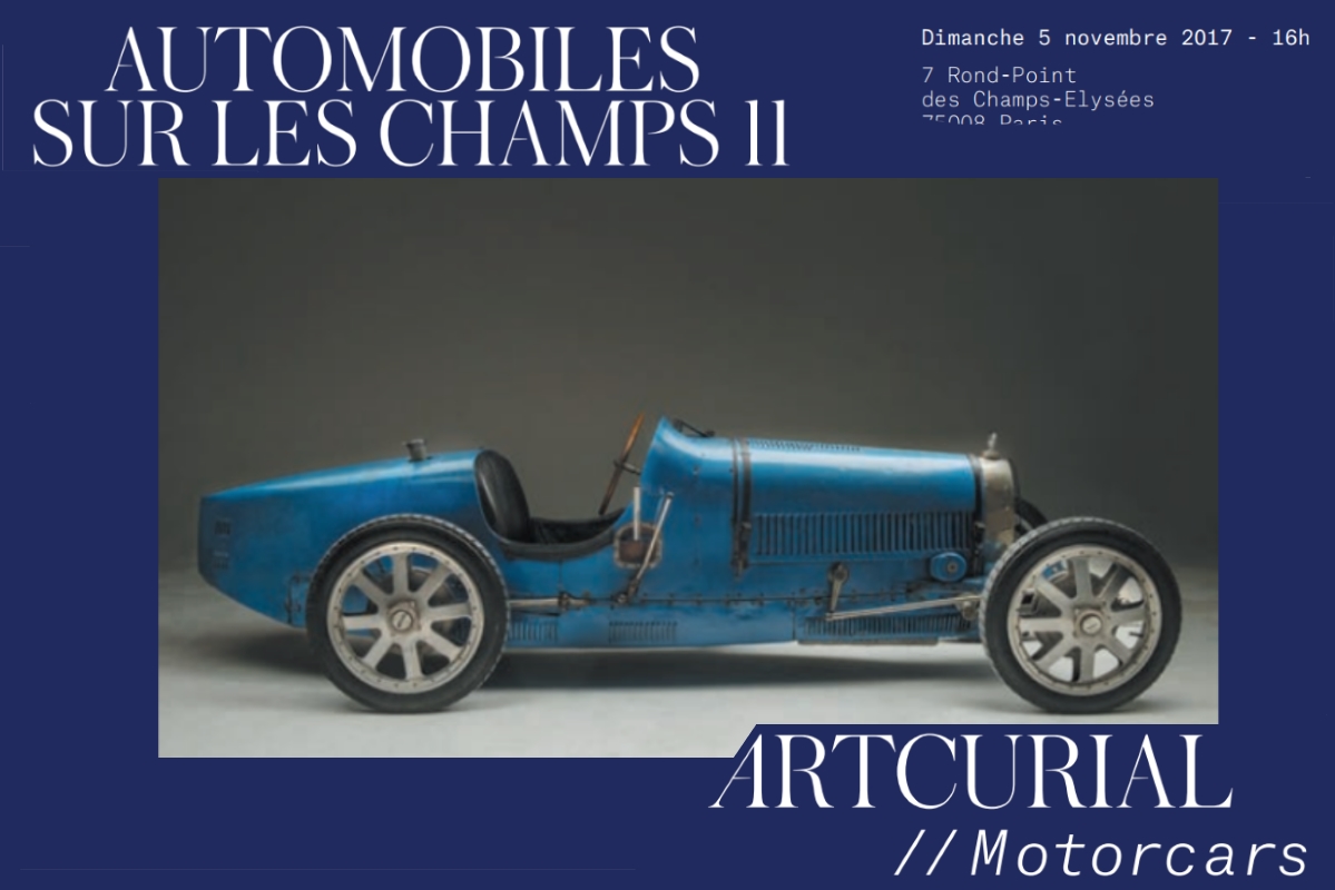 Automobiles sur Les Champs 11, c&rsquo;est ce week-end chez Artcurial